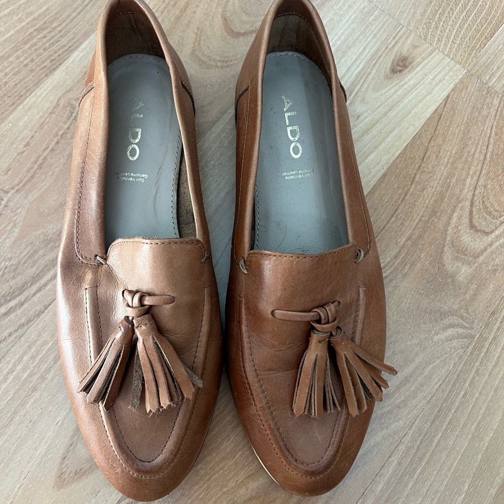 Aldo Tan Leather Footwear